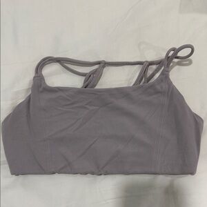 Athleta Women's Purple Grey Strappy Bralette